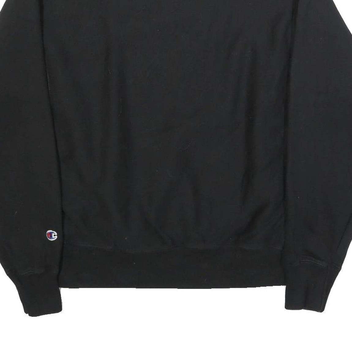 CHAMPION REVERSE WEAVE Mens Black Good California Crew Neck M Cotton Blend
