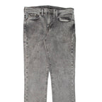 LEVI'S 511 Jeans Mens Grey Slim Straight W32 L31