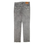 LEVI'S 511 Jeans Mens Grey Slim Straight W32 L31