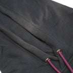 AIR JORDAN Mens Black & Burgundy Paris Pullover Hoodie XS Cotton Blend