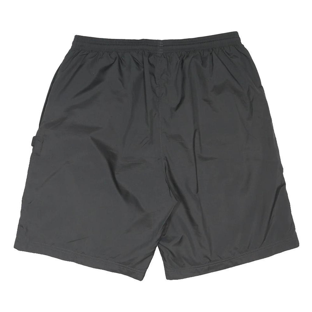 ADIDAS Mens Mesh Lined Shorts Black Casual XL W34 Polyester Blend Sportswear
