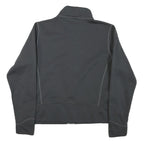 PATAGONIA Womens Grey & Black Jacket M Polyester Blend Plain Zip Outdoor Casual