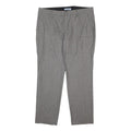PRADA Womens Wool Grey Regular Fit Trousers W34 L27 Classic Smart Workwear