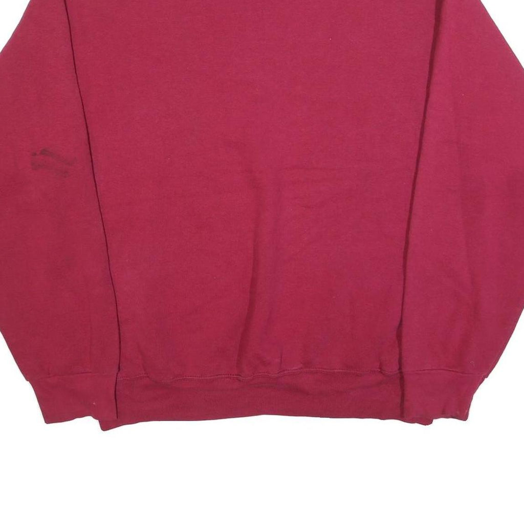 BVD Mens Red San Diego California Crew Neck 2XL Cotton Blend Sweatshirt