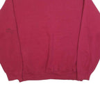 BVD Mens Red San Diego California Crew Neck 2XL Cotton Blend Sweatshirt