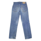 LEVI'S 501 Mens Jeans Blue Regular Straight Denim Medium W32 L31 Classic Zip