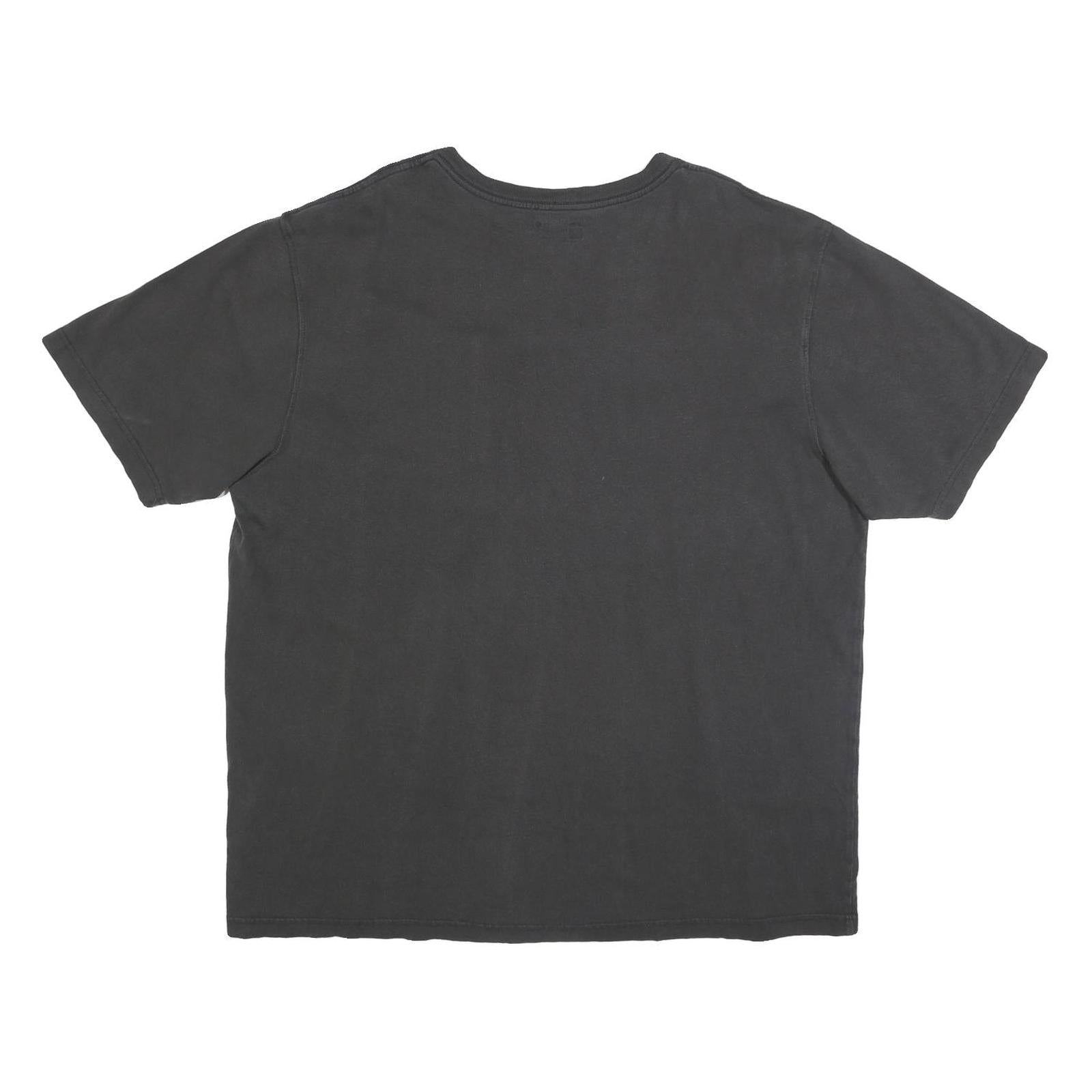 CARHARTT Mens Black Pocket T-Shirt XL Short Sleeve Crew Neck Workwear