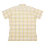 Mens Shirt Yellow 90s Plaid XL