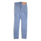 LEVI'S 512 Tapered Mens Jeans Blue Slim Tapered Denim Medium W27 L32 Distressed