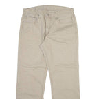 LEVI'S 559 Mens Trousers Beige Relaxed Straight W34 L31
