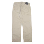 LEVI'S 559 Mens Trousers Beige Relaxed Straight W34 L31