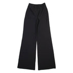 MADIES Womens Trousers Black Slim Wide-Leg W24 L34