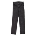 LEVI'S Slimming Womens Jeans Grey Slim Straight W26 L30