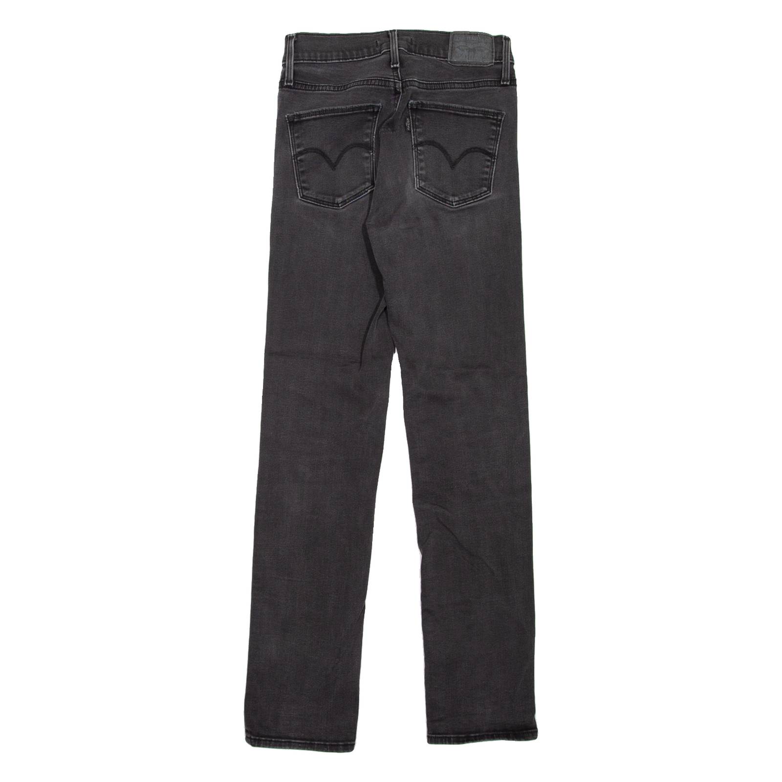LEVI'S Slimming Womens Jeans Grey Slim Straight W26 L30