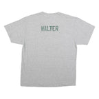 PORT & COMPANY Mens Grey Highland Hills Softball Graphic T-Shirt L Short Sleeve