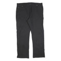 DICKIES Mens Regular Fit Black Cotton Blend Straight Leg Trousers W40 L32