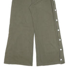 ELLESSE Womens Joggers Green Slim Wide-Leg S W27 L26 Heritage Logo Casual