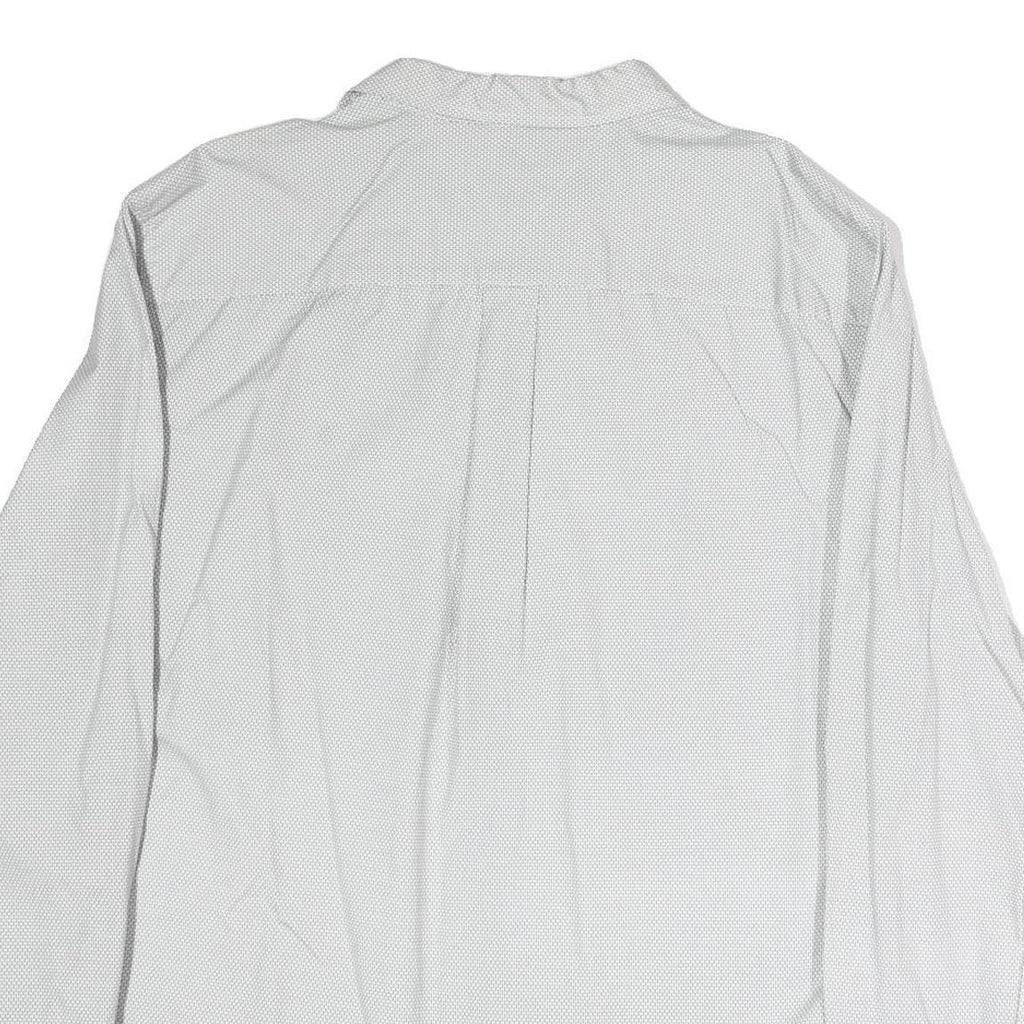 TOMMY HILFIGER Mens White Shirt XL Classic Cotton Long Sleeve Button Formal