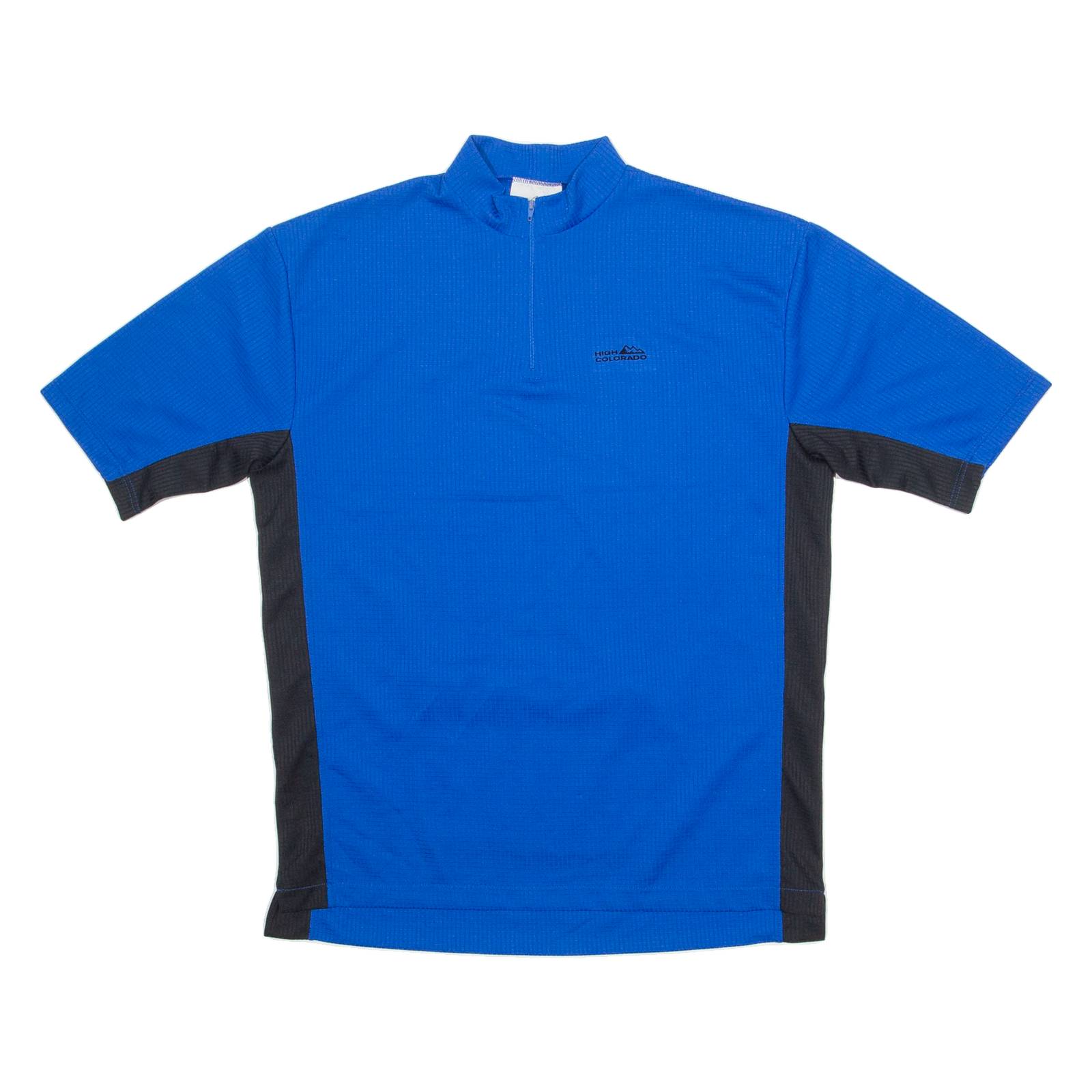 HIGH COLORADO Cycling Mens Jersey Blue 1/4 Zip L