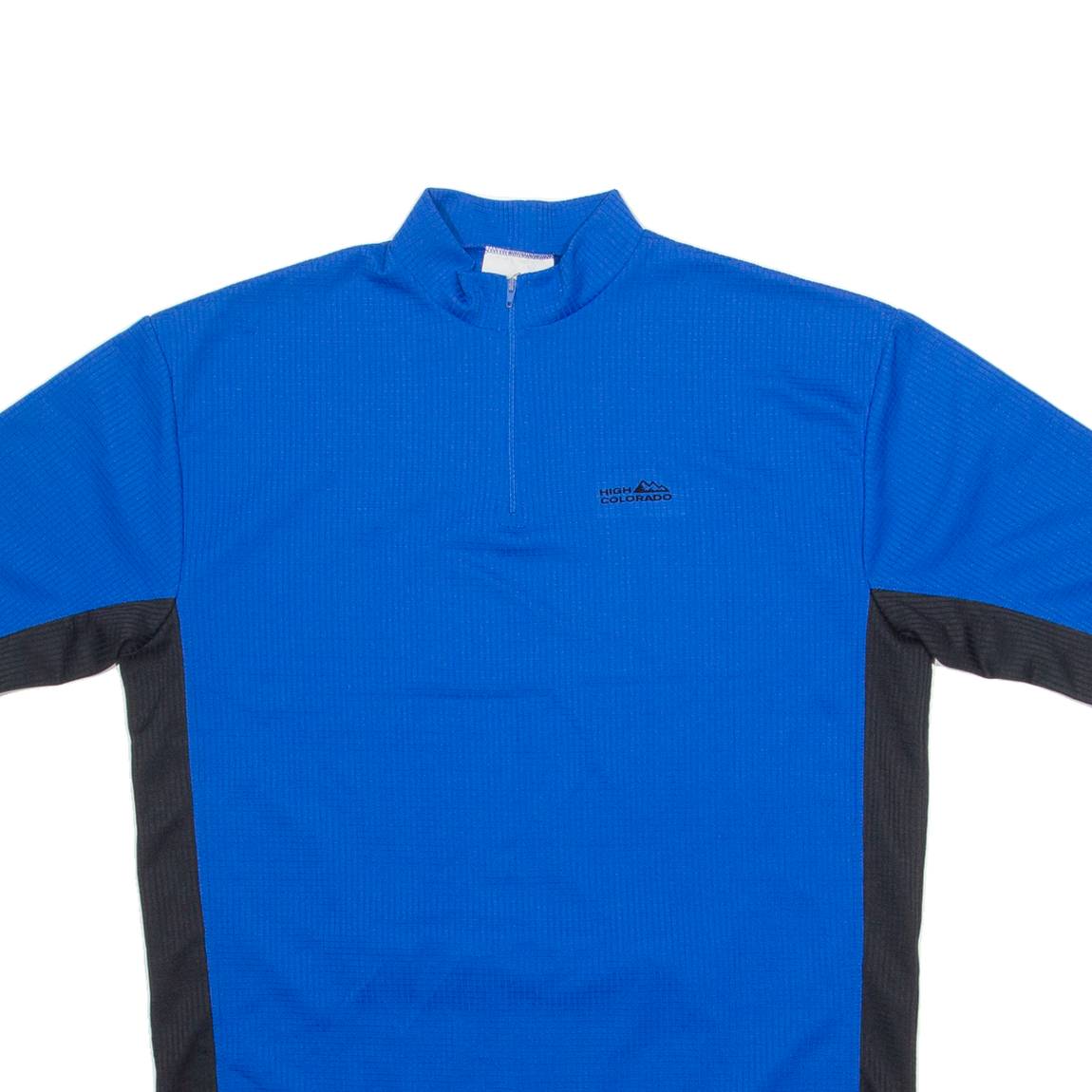 HIGH COLORADO Cycling Mens Jersey Blue 1/4 Zip L