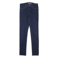 LEVI'S Slimming Womens Jeans Blue Slim Skinny Denim W29 L32 Classic Zip