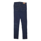 LEVI'S Slimming Womens Jeans Blue Slim Skinny Denim W29 L32 Classic Zip