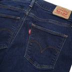 LEVI'S Slimming Womens Jeans Blue Slim Skinny Denim W29 L32 Classic Zip