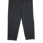 LOTTO Mens Joggers Black M W30 L30 Polyester Drawstring Casual Relaxed Fit