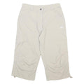 MAMMUT Womens Shorts Beige Casual Cargo Plain M W28 Outdoor Lightweight