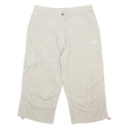 MAMMUT Womens Shorts Beige Casual Cargo Plain M W28 Outdoor Lightweight