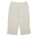 MAMMUT Womens Shorts Beige Casual Cargo Plain M W28 Outdoor Lightweight