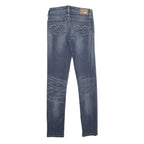 LEVI'S Demi Curve Low Rise Skinny Womens Jeans Blue Slim Skinny Denim Medium W25