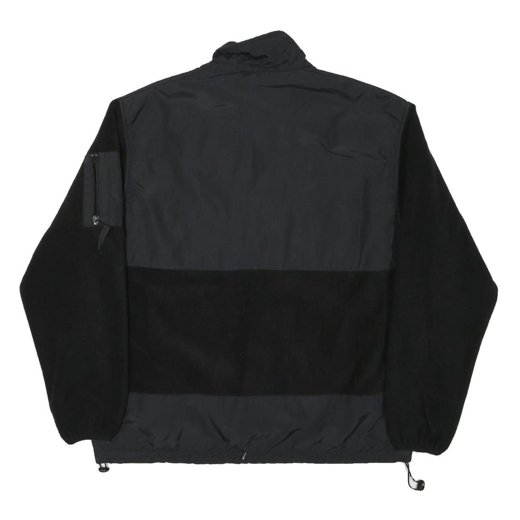 DICKIES Mens Black & Grey Workwear Jacket M Polyester Blend Plain Zip M