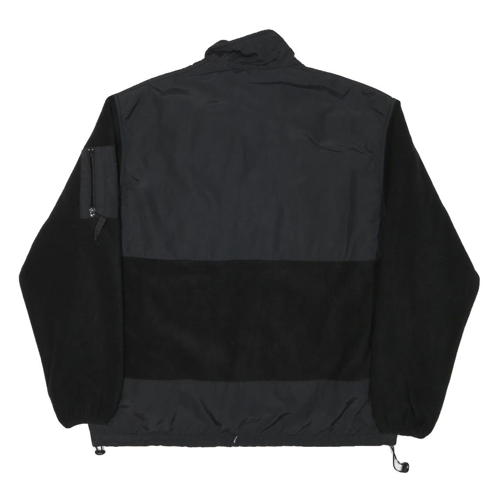 DICKIES Mens Black & Grey Workwear Jacket M Polyester Blend Plain Zip M