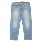 LEVI'S 505 Jeans Mens Blue Regular Straight Stone Wash W40 L30