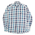 U.S. POLO ASSN Mens Shirt Blue Check Long Sleeve L