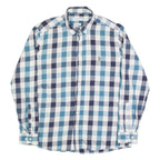 U.S. POLO ASSN Mens Shirt Blue Check Long Sleeve L