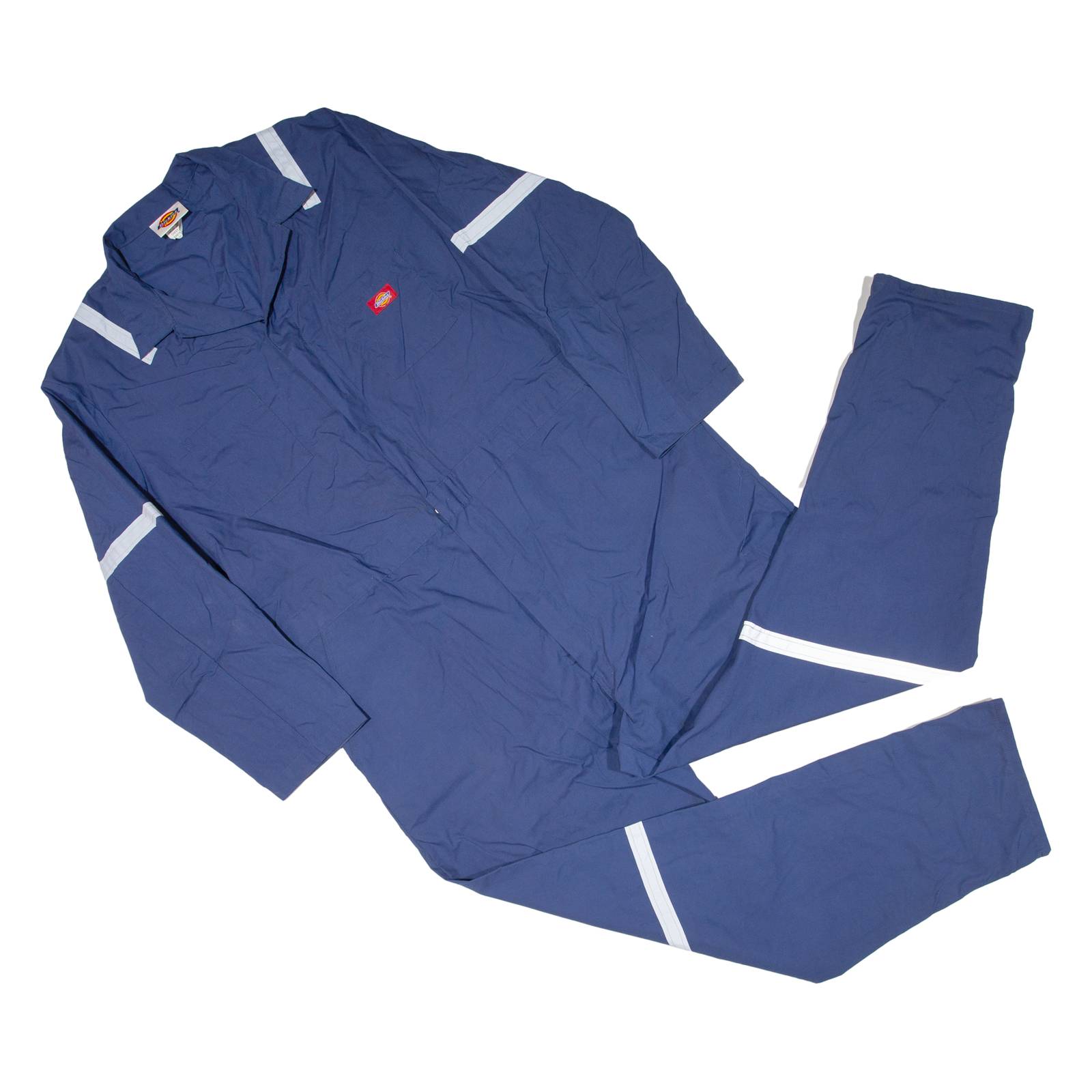 DICKIES Workwear Mens Boiler Suit Blue Relaxed 2XL W46 L31