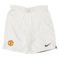 NIKE Manchester United Mens Sports Shorts White L W31