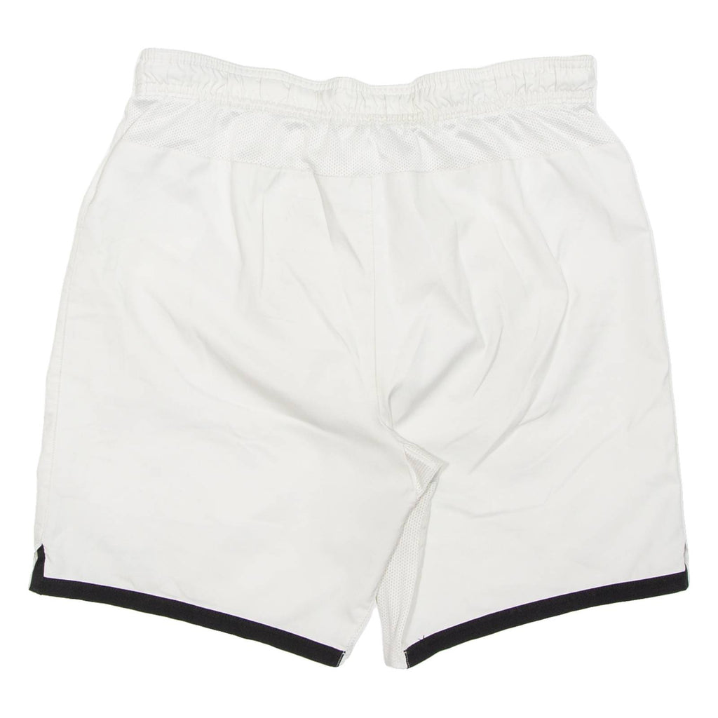 NIKE Manchester United Mens Sports Shorts White L W31