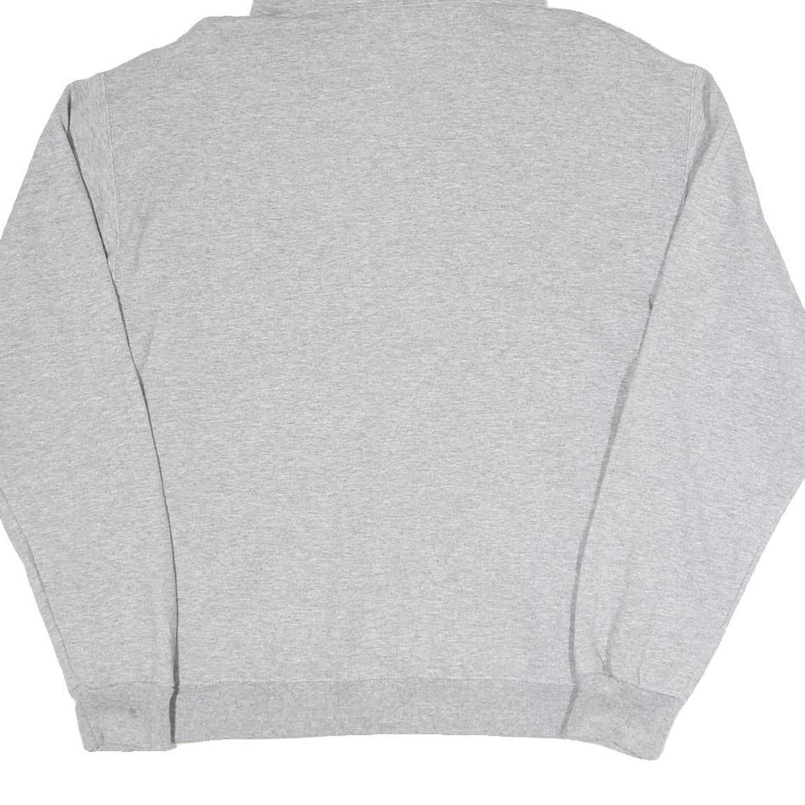 JERZEES Mens Grey Landrum Cardinals Hoodie M Cotton Blend Pullover Sweatshirt