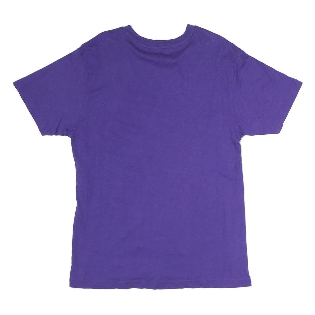 COLOSSEUM Womens Purple Washington Huskies T-Shirt L Short Sleeve Round Neck