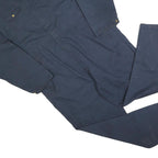 DICKIES Mens Blue Cotton Blend Regular Fit Dungarees XL W44 L30 Workwear