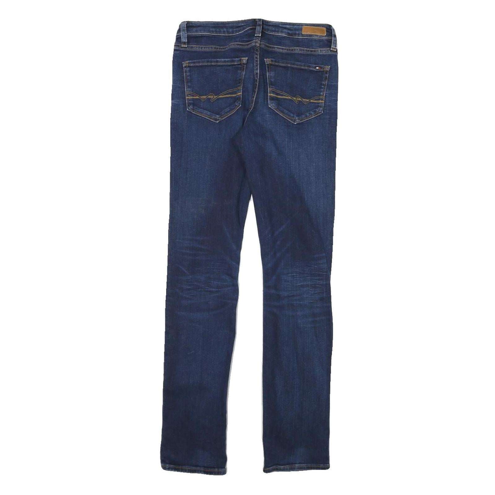 TOMMY HILFIGER Womens Jeans Blue Slim Skinny Denim Medium W26 L30 Stretch