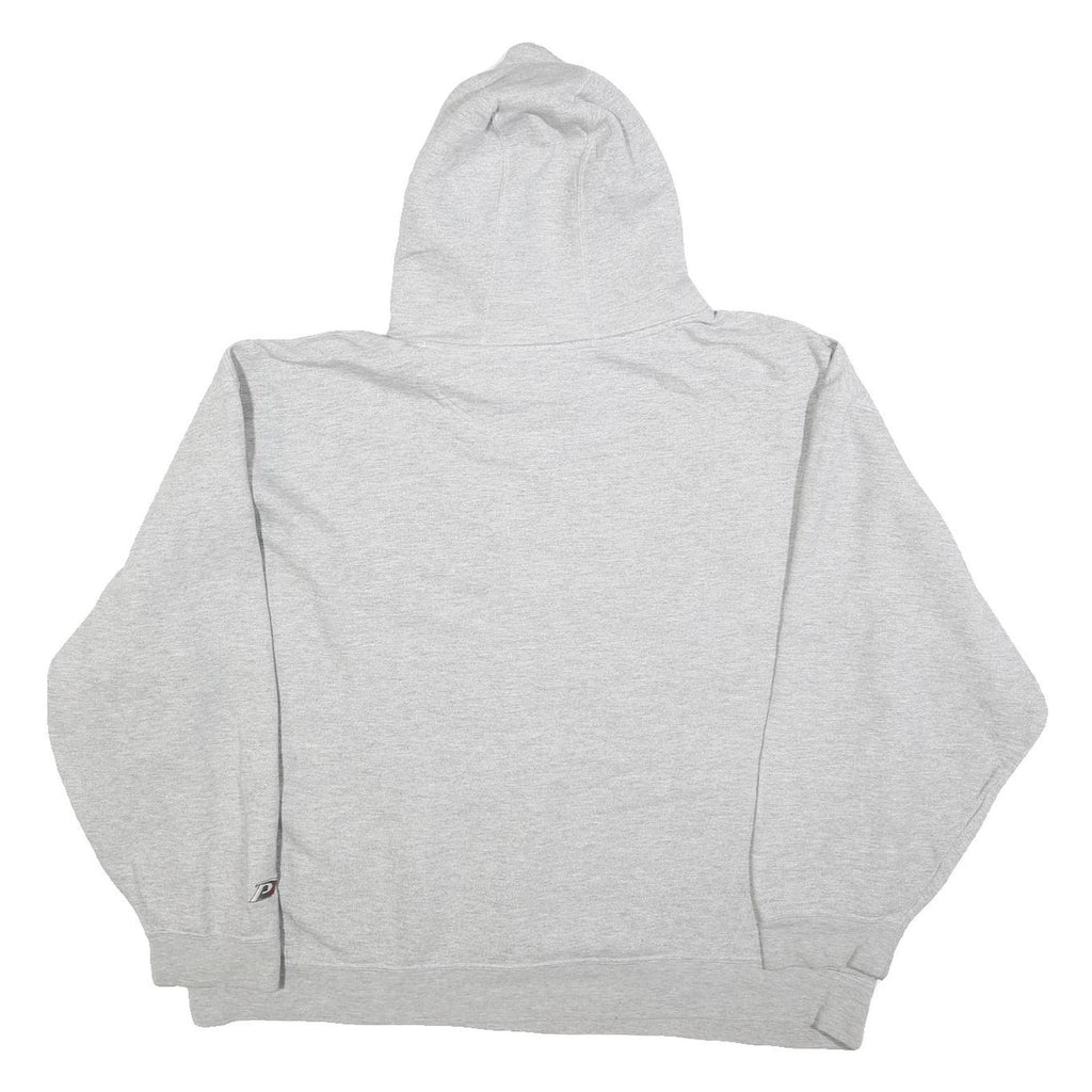 PRO PLAYER Womens Grey Tigers Pullover Hoodie 2XL Cotton Blend Casual