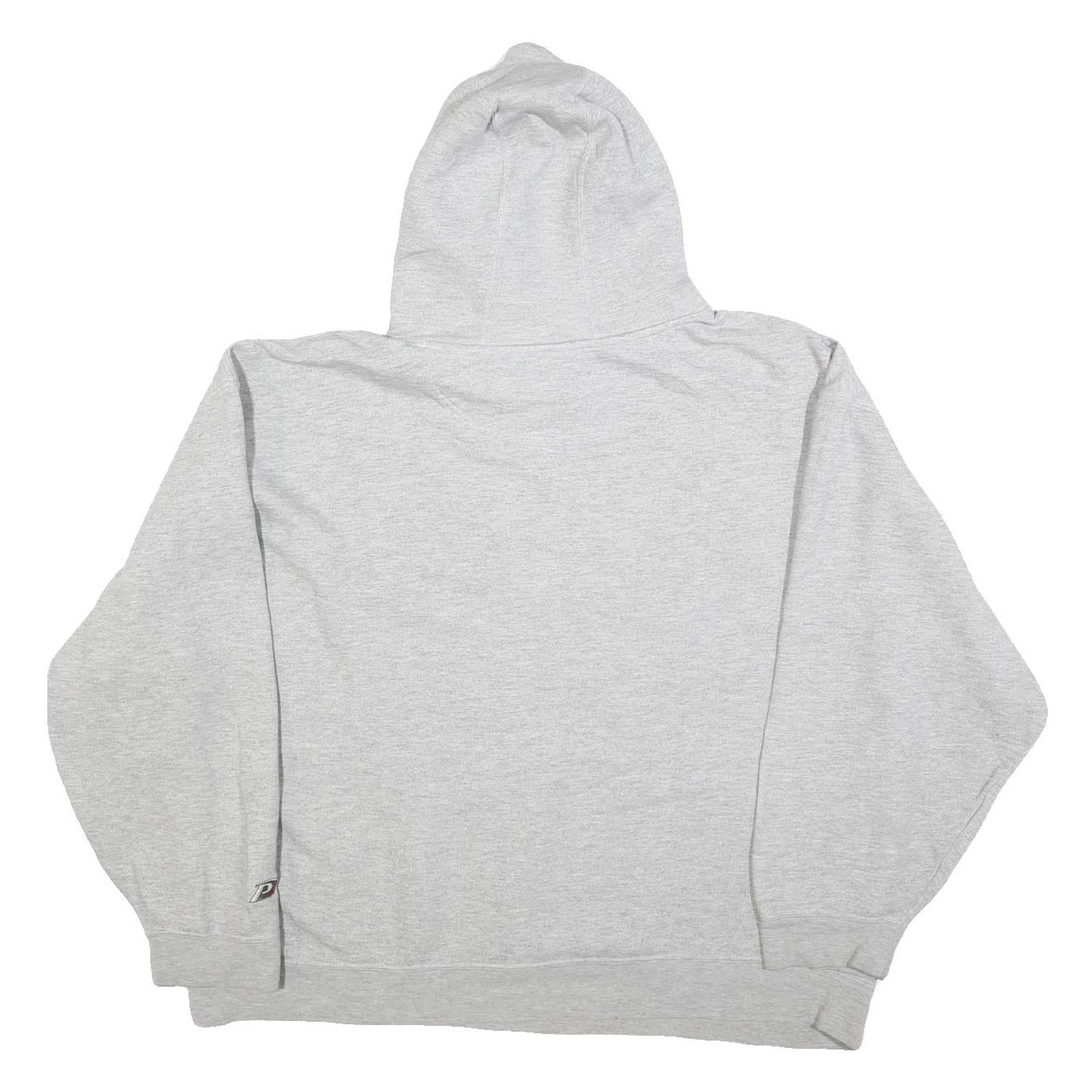 PRO PLAYER Womens Grey Tigers Pullover Hoodie 2XL Cotton Blend Casual