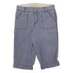 CARHARTT Womens Shorts Blue Casual M W32 Cotton Blend Workwear Relaxed Fit