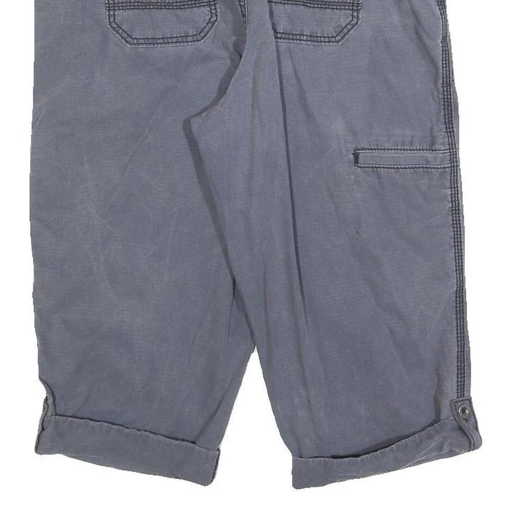CARHARTT Womens Shorts Blue Casual M W32 Cotton Blend Workwear Relaxed Fit