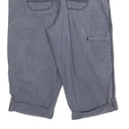 CARHARTT Womens Shorts Blue Casual M W32 Cotton Blend Workwear Relaxed Fit