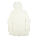 COLUMBIA Womens Cream Zip Hoodie Jacket XL Polyester Blend Plain Outdoor